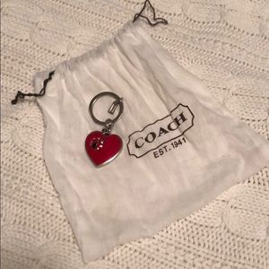Coach Ladybug Locket Keychain